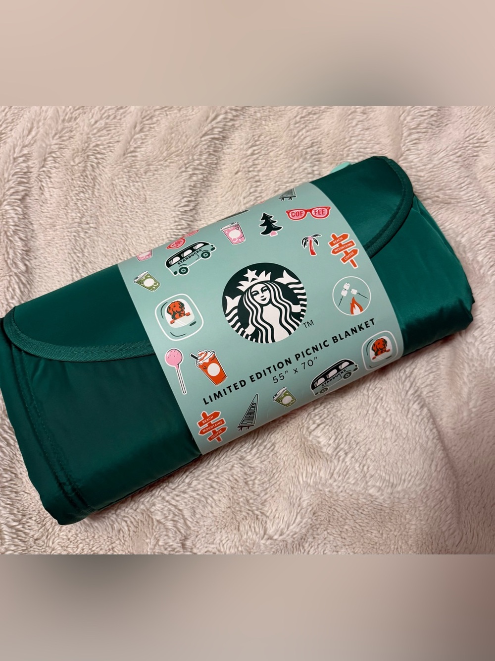 Starbucks Limited Edition Picnic Blanket